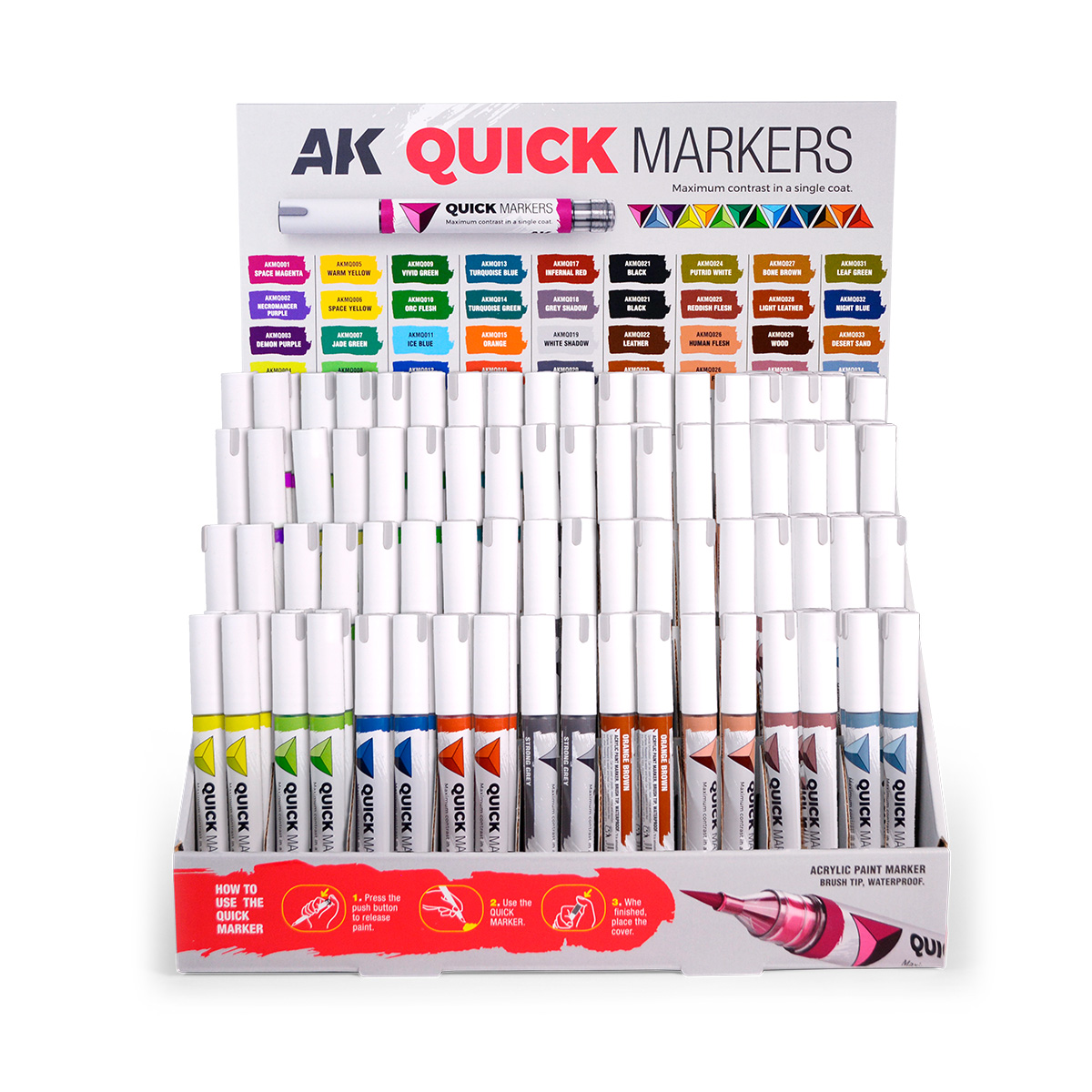 QUICK MARKERS