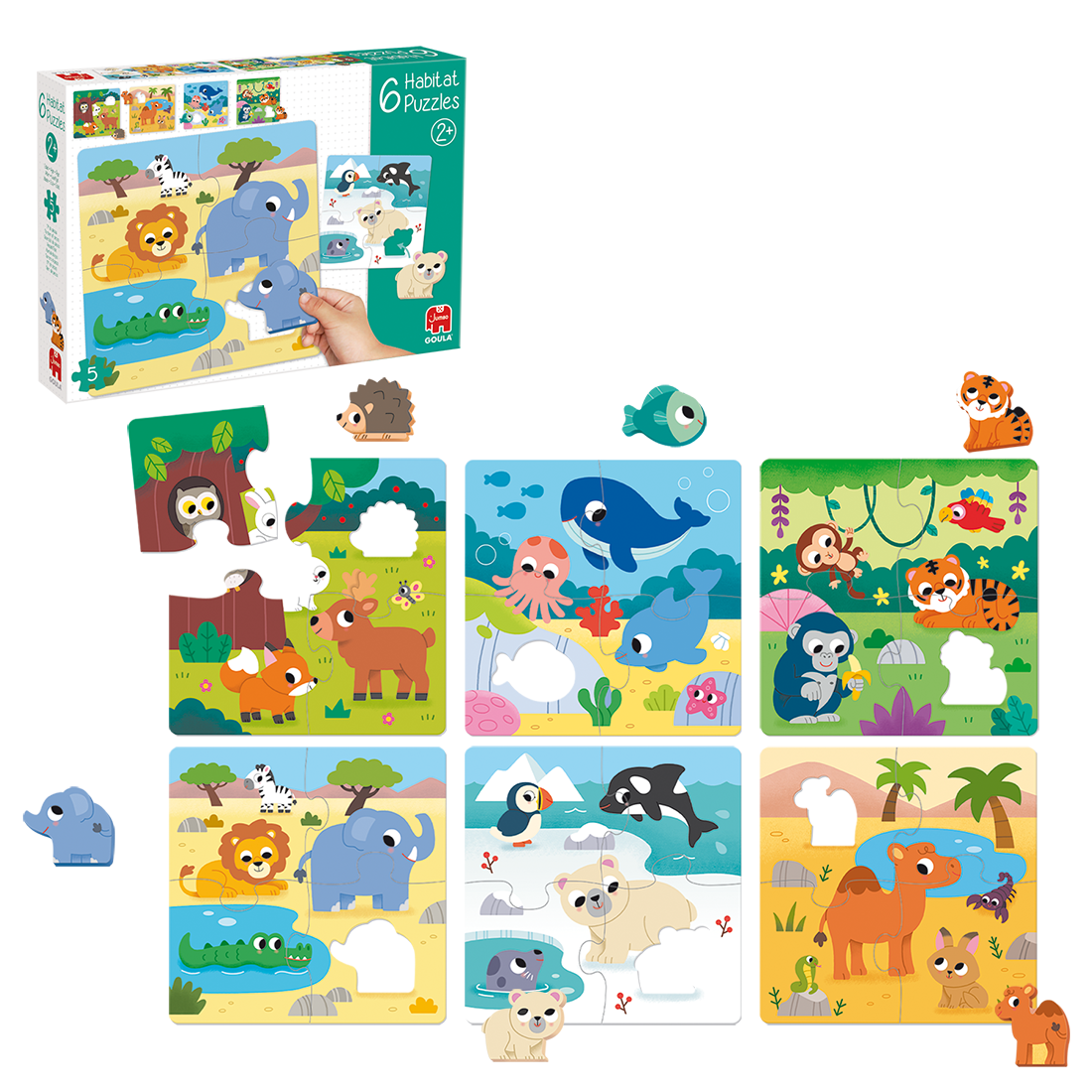 6 Habitat Puzzle